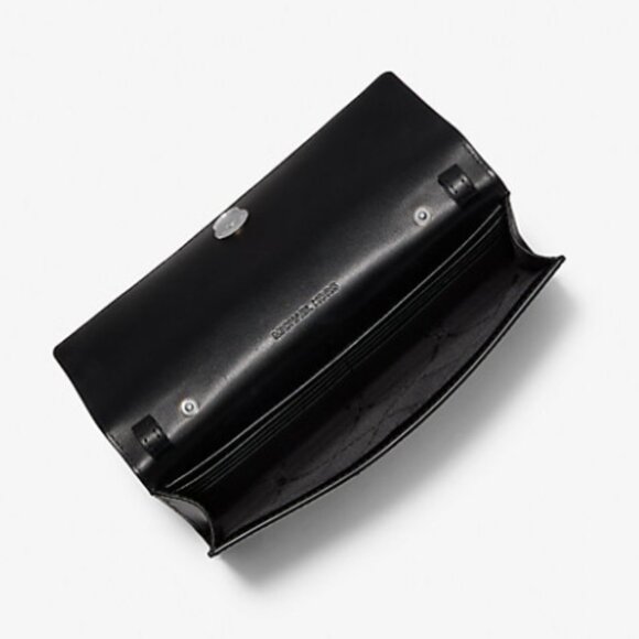 Michael Kors Carson Large Leopard Print Calf Hair Crossbody NWT With Mystery Box - Picture 2 of 3